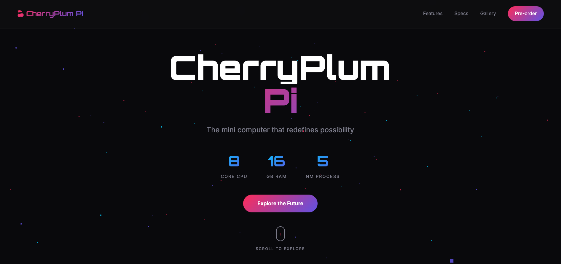 CherryPlum Pi project preview