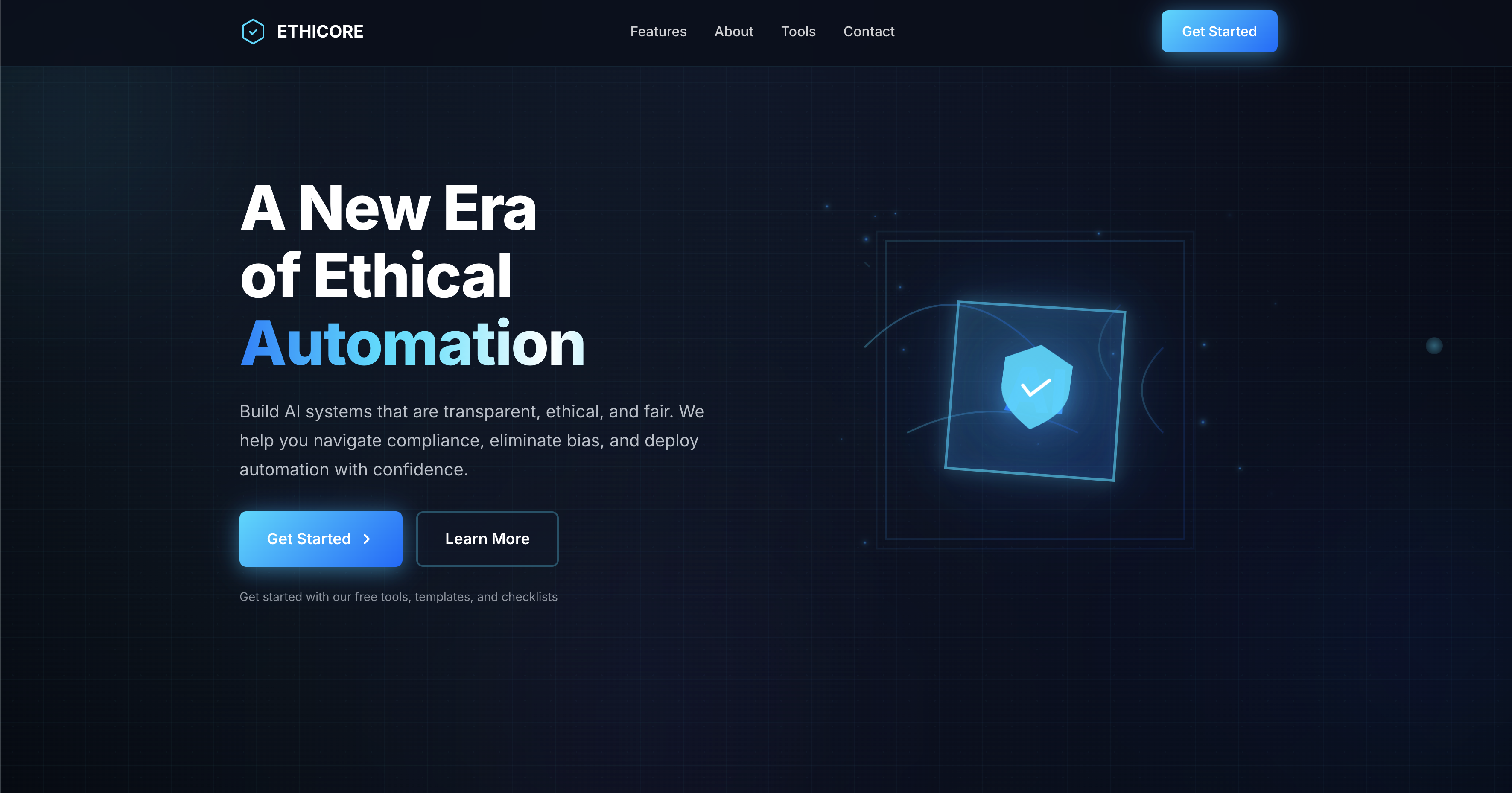 ETHICORE project preview